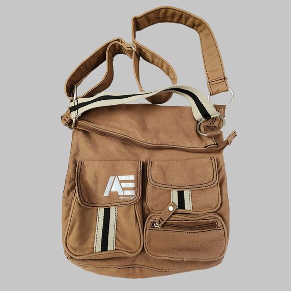 American Eagle Outfitters Other - AE Canvas Crossbody Messenger Bag - LIKE NEW!